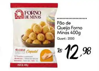 Giassi Supermercados Pão de queijo forno minas oferta