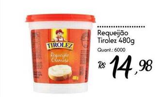Giassi Supermercados Requeijão tirolez oferta