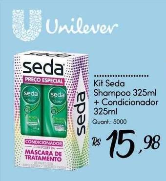 Giassi Supermercados Kit seda shampoo + condicionador oferta