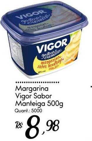 Giassi Supermercados Margarina vigor sabor manteiga oferta