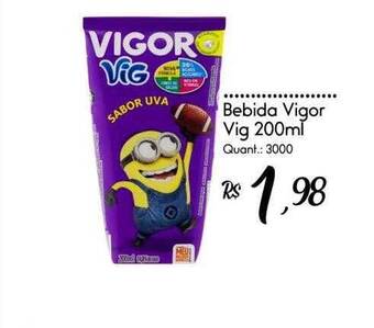 Giassi Supermercados Bebida vigor vig oferta