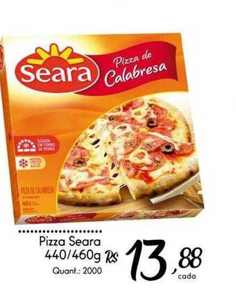 Giassi Supermercados Pizza seara oferta