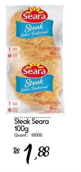 Giassi Supermercados Steak seara oferta