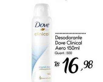 Giassi Supermercados Desodorante dove clinical aero oferta