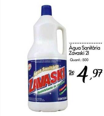 Giassi Supermercados Água sanitária zavaski oferta