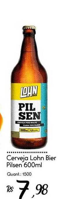 Giassi Supermercados Cerveja lohn bier pilsen oferta