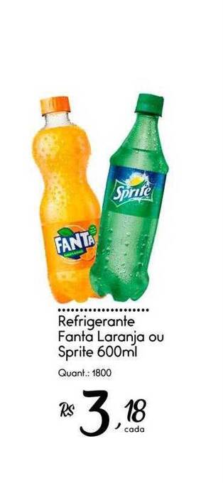 Giassi Supermercados Refrigerante fanta laranja ou sprite oferta