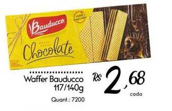 Giassi Supermercados Waffer bauducco oferta