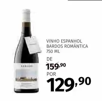 Super Nosso Vinho espanhol bardos romántica oferta