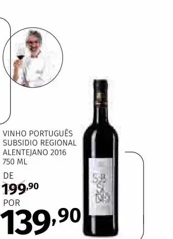 Super Nosso Vinho português subsidio regional alentejano 2016 oferta