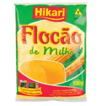 São Roque Supermercados Flocão de milho hikari pacote 500g oferta