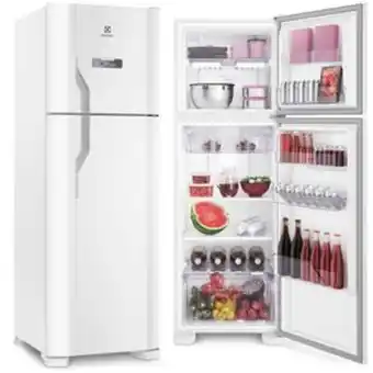 Sipolatti Geladeira electrolux dfn41 duplex, frost free, 371 litros, branco oferta