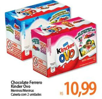 Atacadão Chocolate Ferrero Kinder Ovo oferta