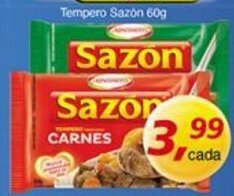 Supermercados Guanabara Tempero Sazon 60g oferta