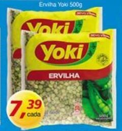 Supermercados Guanabara Ervilha Yoki 500g oferta