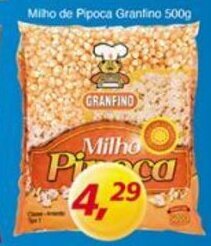 Supermercados Guanabara Milho de Pipoca Granfino 500g oferta