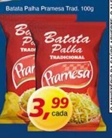 Supermercados Guanabara Batata Palha Pramesa Trad. 100g oferta