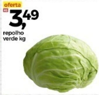 Frangolândia Repolho Verde 1kg oferta