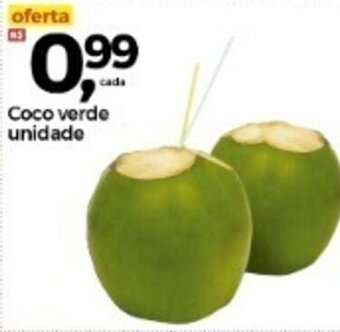 Frangolândia Coco verde unidade oferta