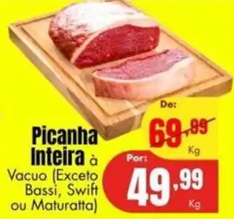 Picanha Inteira a Vacuo 1kg