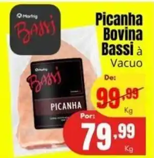 Barbosa Supermercados Picanha Bovina Bassi 1kg oferta