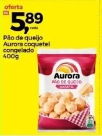 Frangolândia Pao de Queijo Aurora Coquetel congelado 400g oferta