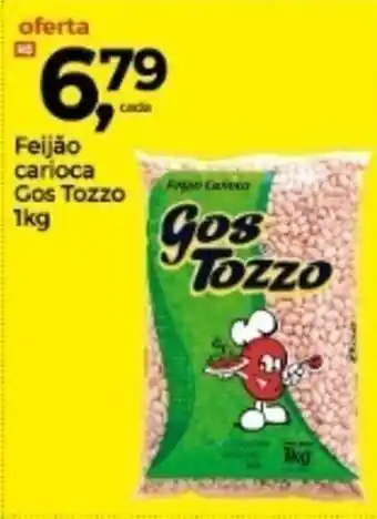 Frangolândia Feijao Carioca Gos Tozzo 1kg oferta