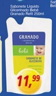 Supermercados Guanabara Sabonete Liquido Glicerinado Bebe Granado 250ml oferta
