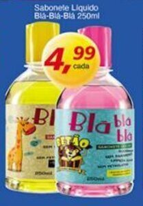 Supermercados Guanabara Sabonete Liquido Bla-Bla-Bla 250ml oferta