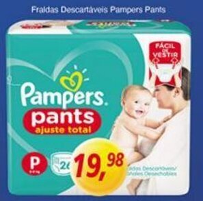 Supermercados Guanabara Fraldas Descartaveis Pampers Pants oferta