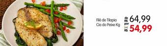 Zona Sul Filé de tilapia cia do peixe kg oferta