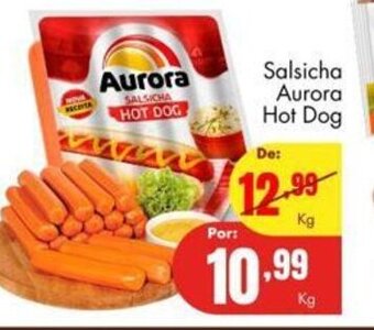 Barbosa Supermercados Salsicha Aurora Hot Dog 1kg oferta