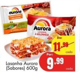 Lasanha Aurora 600g