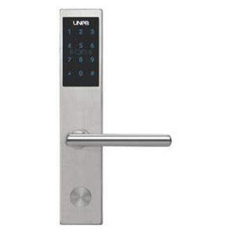 Leroy Merlin Fechadura digital unee smart card inox senha cartão direito ufdsc11d oferta