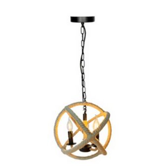 Pendente corda 3xe14 nitrolux
