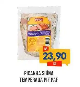 Brasil Supermercados Picanha suína temperada pif paf oferta