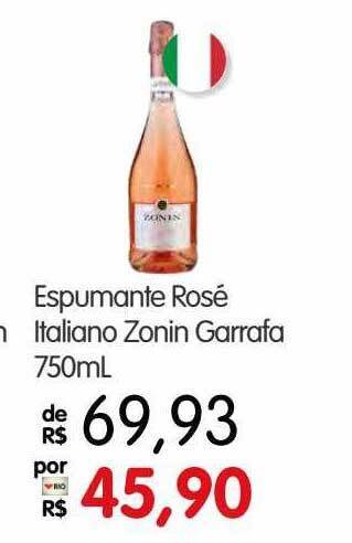Zona Sul Espumante rosé italiano zonin oferta