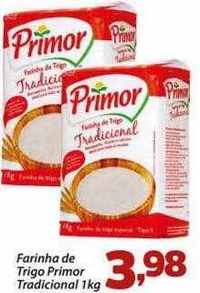 Confiança Supermercados Farinha de trigo primor tradicional oferta