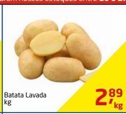 Tenda Atacado Batata lavada kg oferta