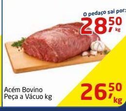 Tenda Atacado Acém bovino peça a vácuo kg oferta