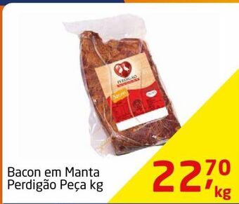 Tenda Atacado Bacon em manta perdigão peça kg oferta