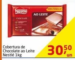 Tenda Atacado Cobertura de chocolate ao leite nestlé 1kg oferta