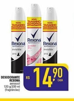 Mercantil Rodrigues Desodorante rexona 120g oferta