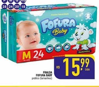 Mercantil Rodrigues Fralda fofura baby oferta