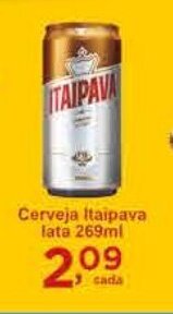 Rossi Supermercado Cerveja Itaipava lata 269ml oferta
