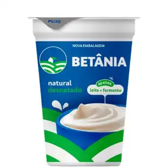 Super Lagoa Iogurte betania natural desnatado 170g oferta