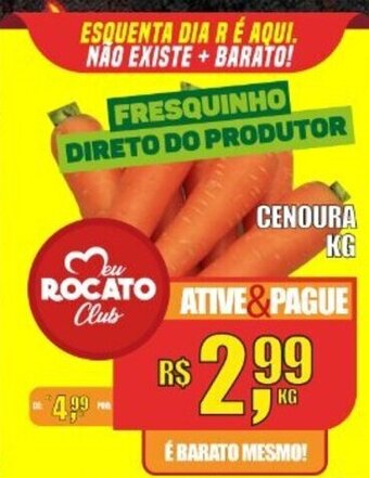 Cenoura 1kg