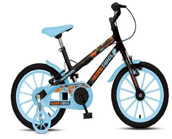 Bicicleta colli aro 16 dinos - preto