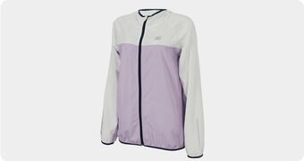 New Balance Jaqueta corta vento new balance logo feminina oferta
