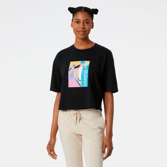 New Balance Camiseta new balance athletics feminina oferta